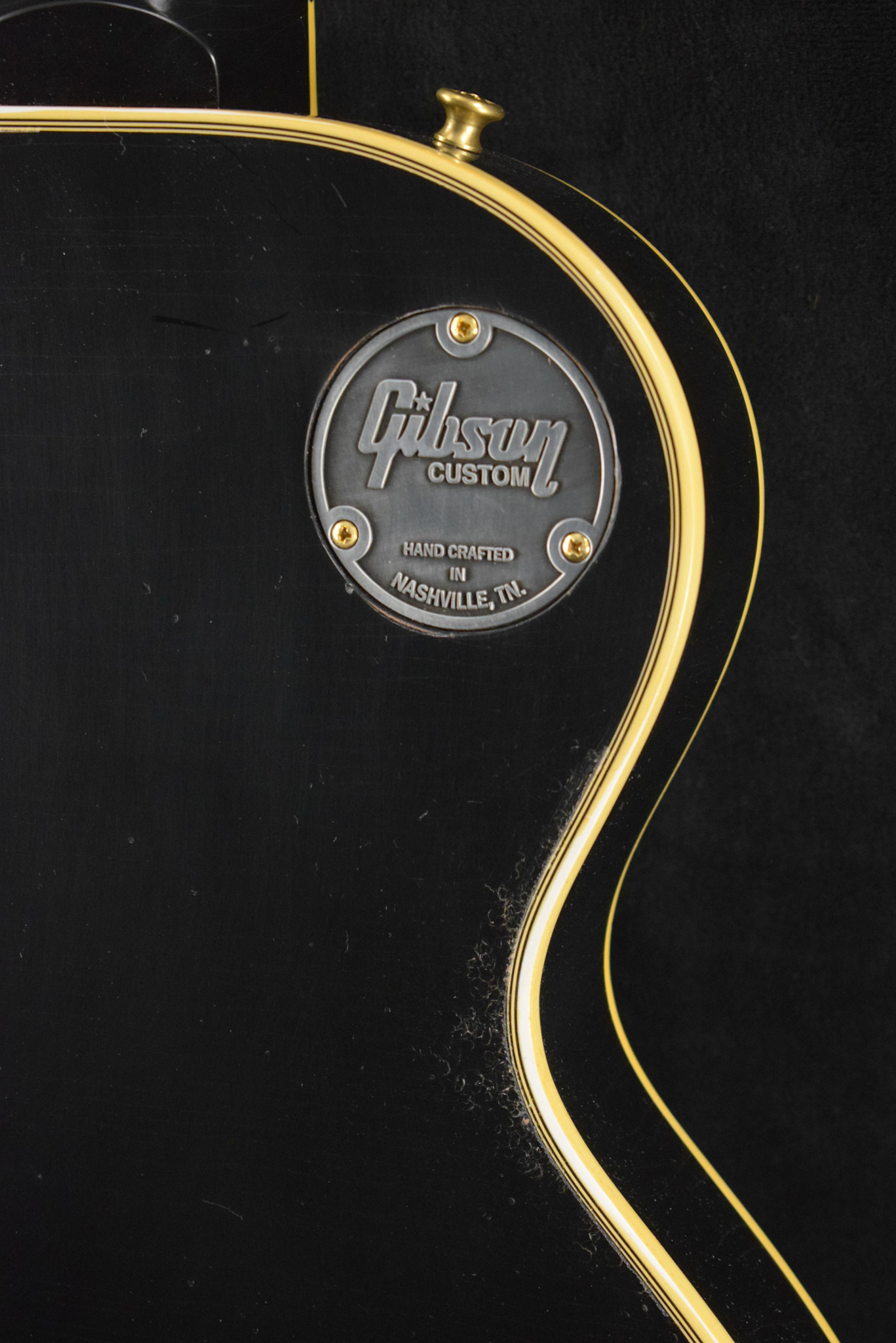 Gibson Gibson Murphy Lab 1957 Les Paul Custom 3-pickup Bigsby Light Aged Ebony