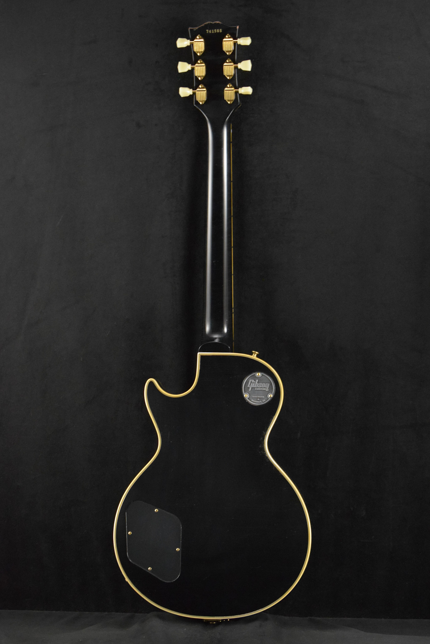 Gibson Gibson Murphy Lab 1957 Les Paul Custom 3-pickup Bigsby Light Aged Ebony