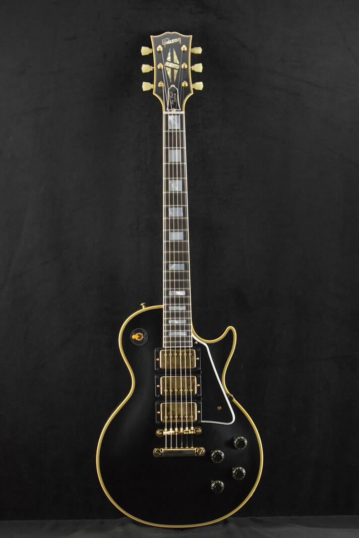 ギター Gibson custom shop 1957 les paul custom Gibson Custom Shop 1957 Les Paul Custom Reissue, Gold