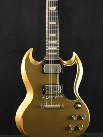 Gibson Gibson Custom Dealer Select 1961 SG Standard - Murphy Lab Ultra Heavy Aged Double Gold