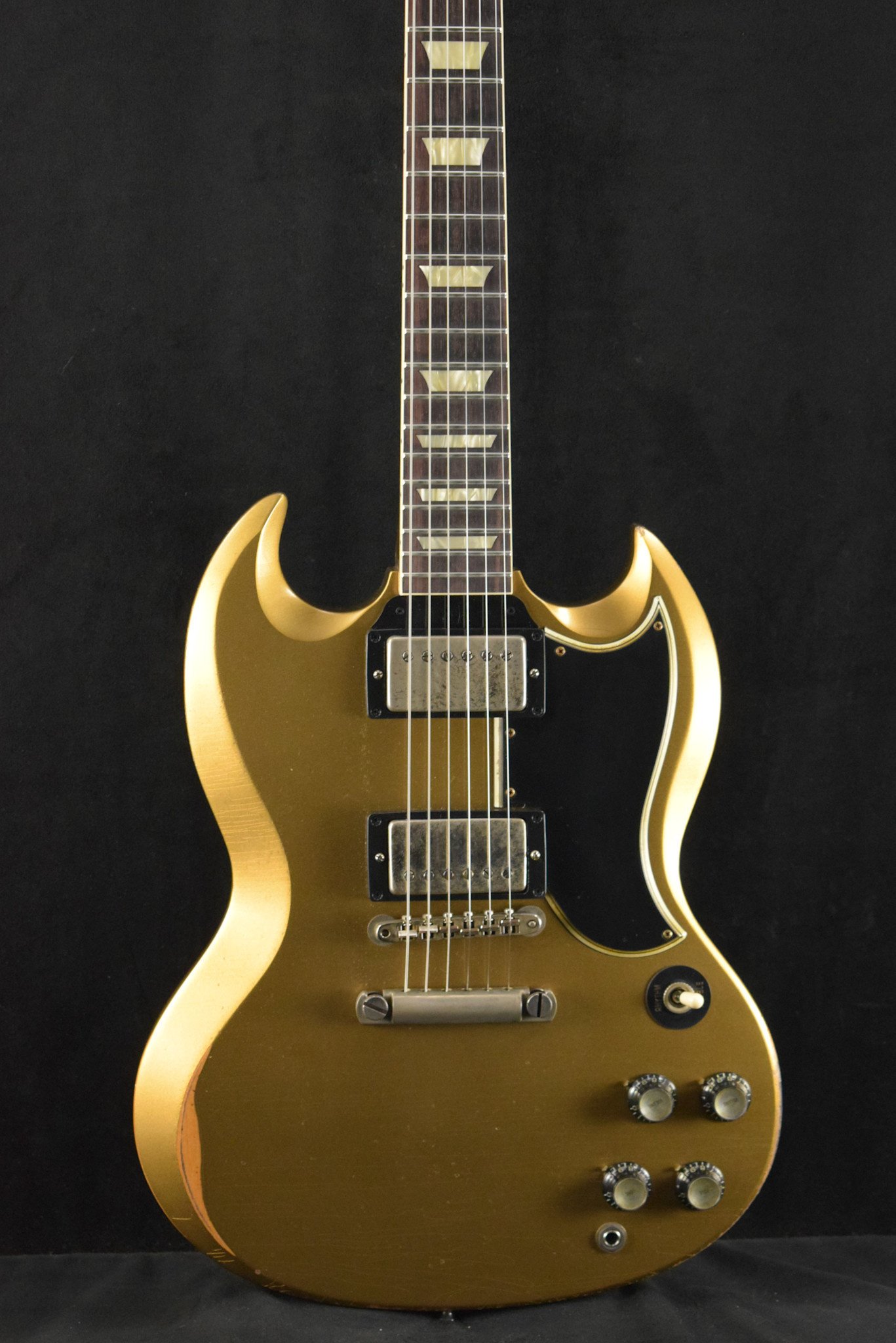 Gibson Gibson Custom Dealer Select 1961 SG Standard - Murphy Lab Ultra Heavy Aged Double Gold
