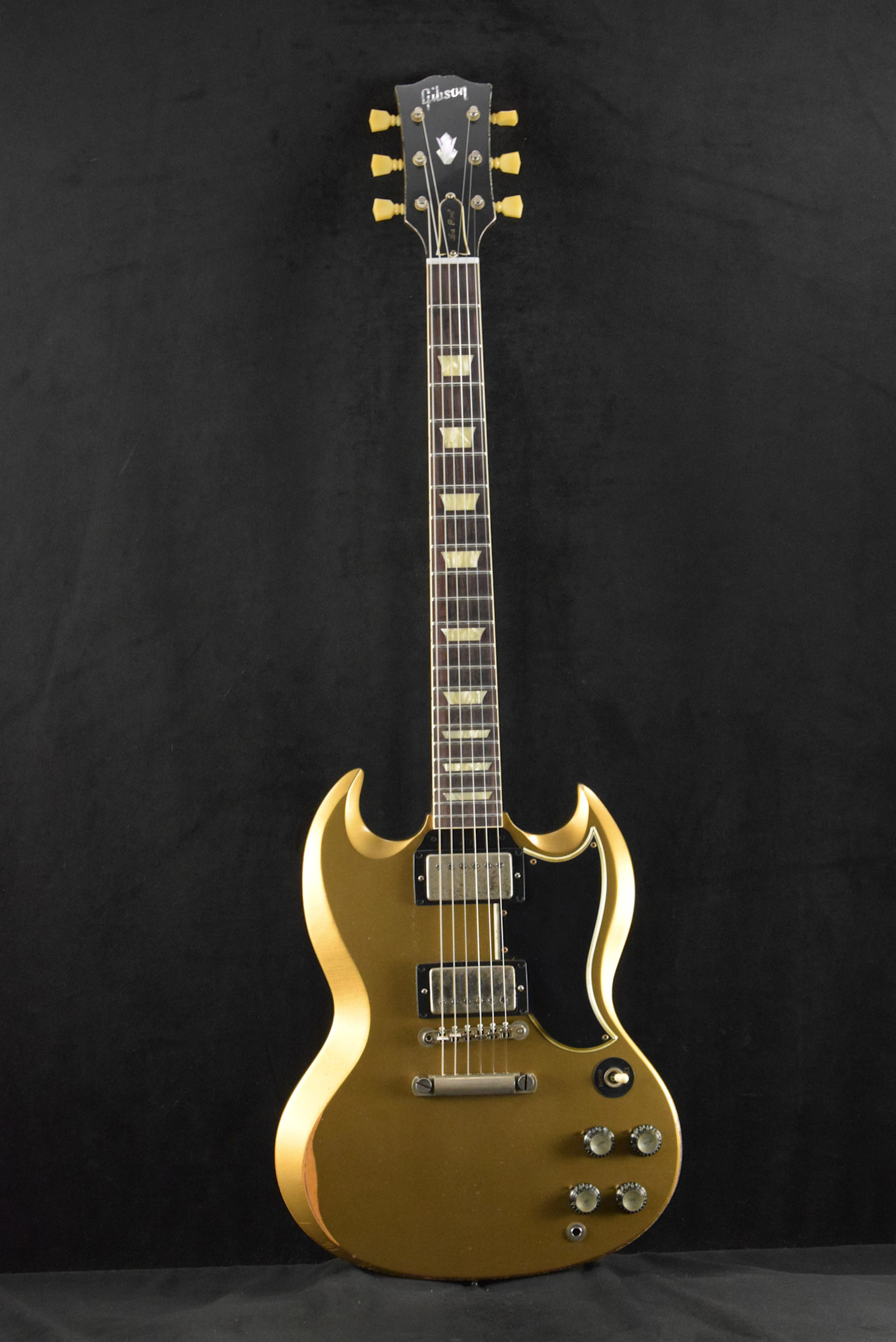 Gibson Gibson Custom Dealer Select 1961 SG Standard - Murphy Lab Ultra Heavy Aged Double Gold