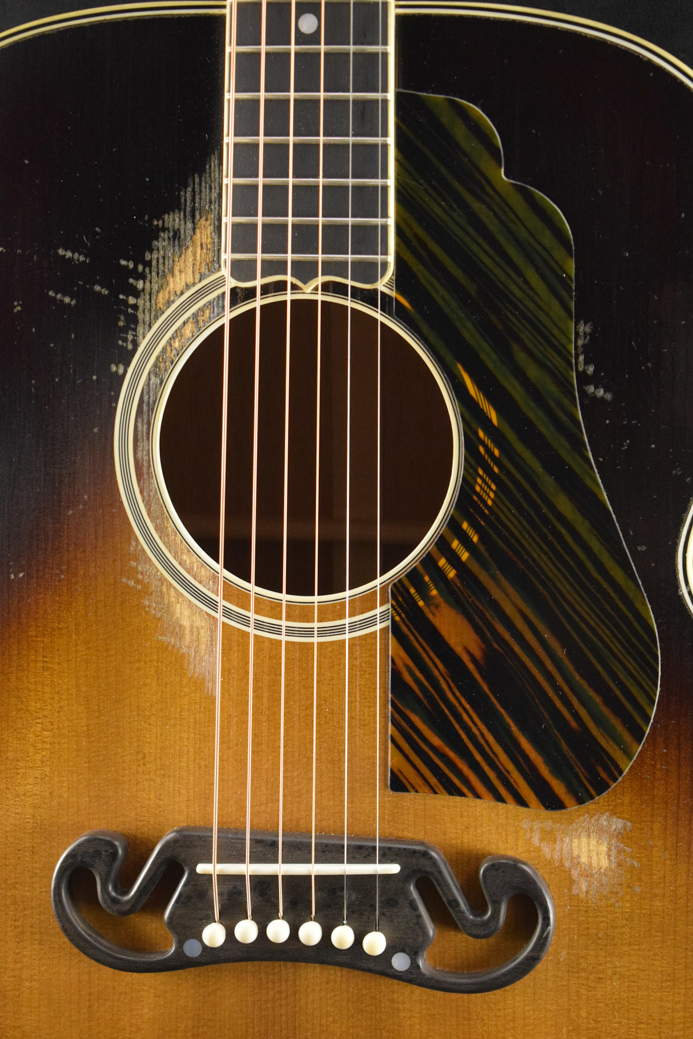 Gibson Gibson Custom Shop 1939 SJ-100 Murphy Lab Heavy Aged Faded Vintage Sunburst