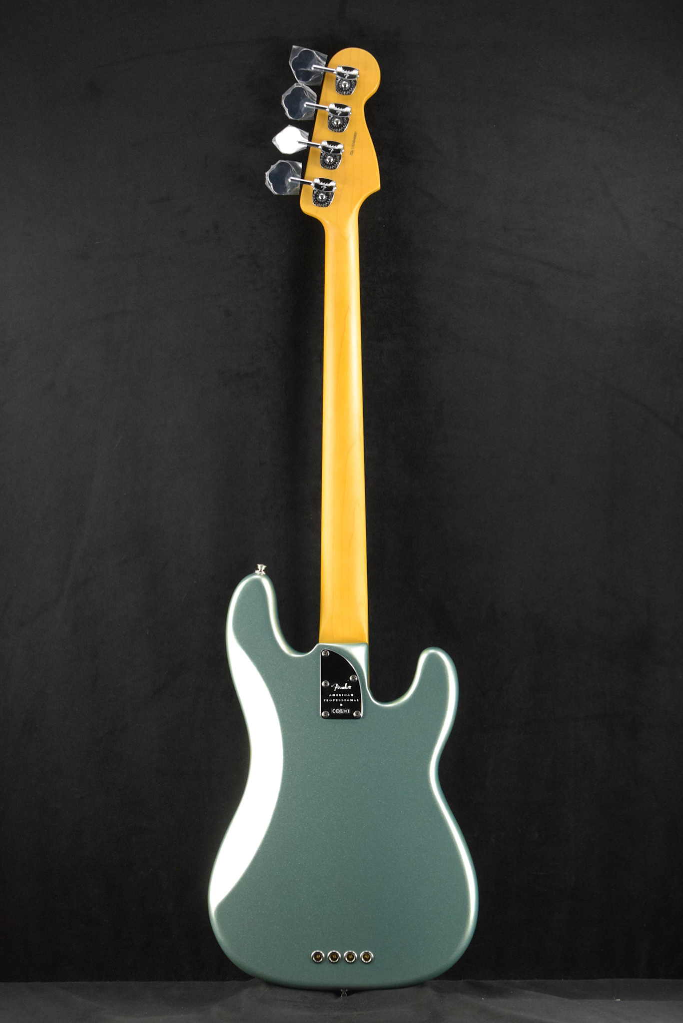 Fender Fender American Professional II Precision Bass Left-Hand Mystic Surf Green Maple Fingerboard