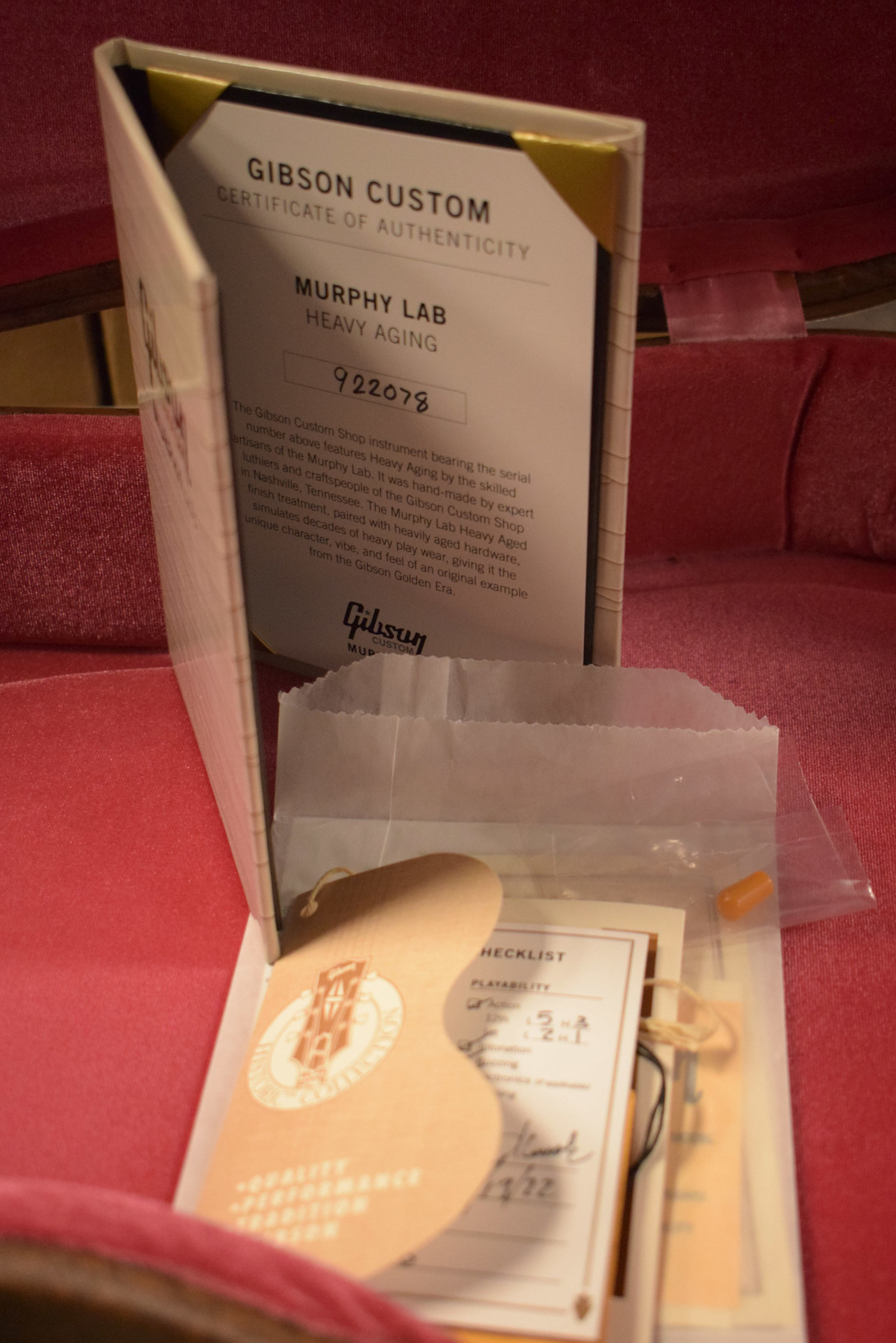 Gibson Gibson Murphy Lab '59 Les Paul Standard Tomato Soup Burst Heavy Aged - Fuller's Exclusive