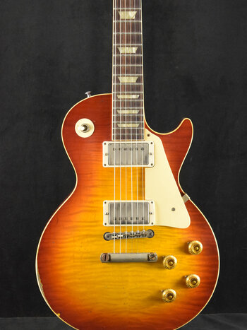 Gibson Gibson Murphy Lab '59 Les Paul Standard Tomato Soup Burst Heavy Aged - Fuller's Exclusive
