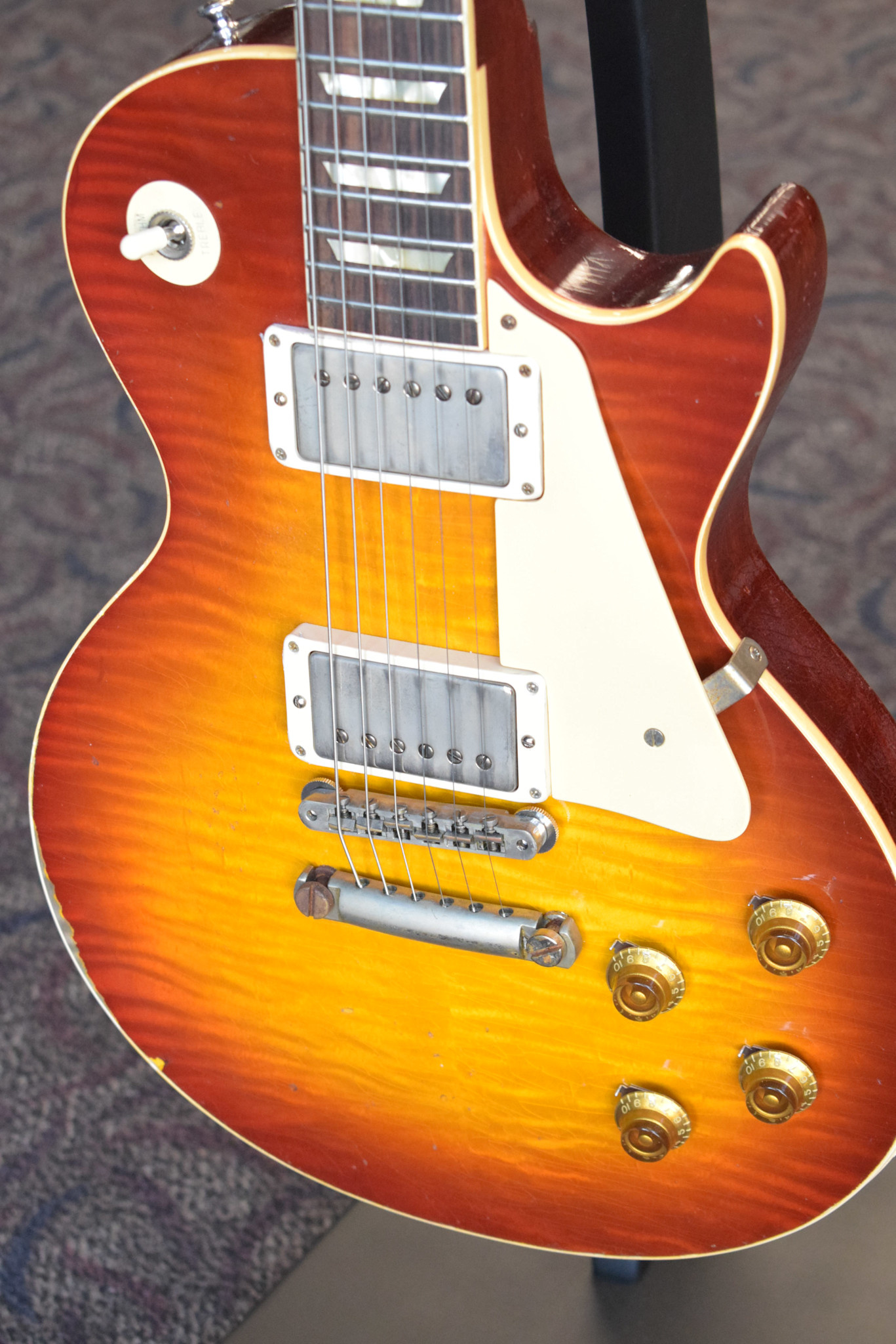 Gibson Gibson Murphy Lab '59 Les Paul Standard Tomato Soup Burst Heavy Aged - Fuller's Exclusive