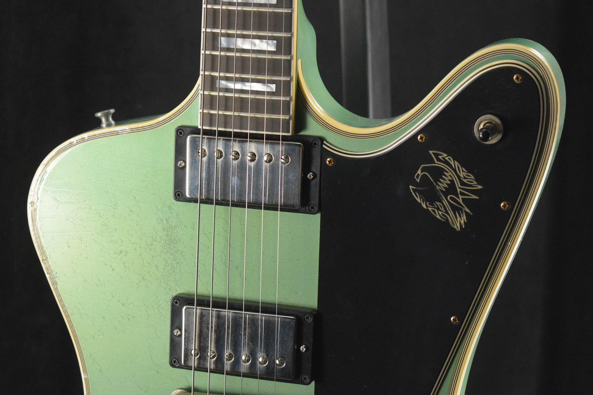 Gibson Gibson Custom Dealer Select Firebird Custom - Murphy Lab Heavy Aged Inverness Green