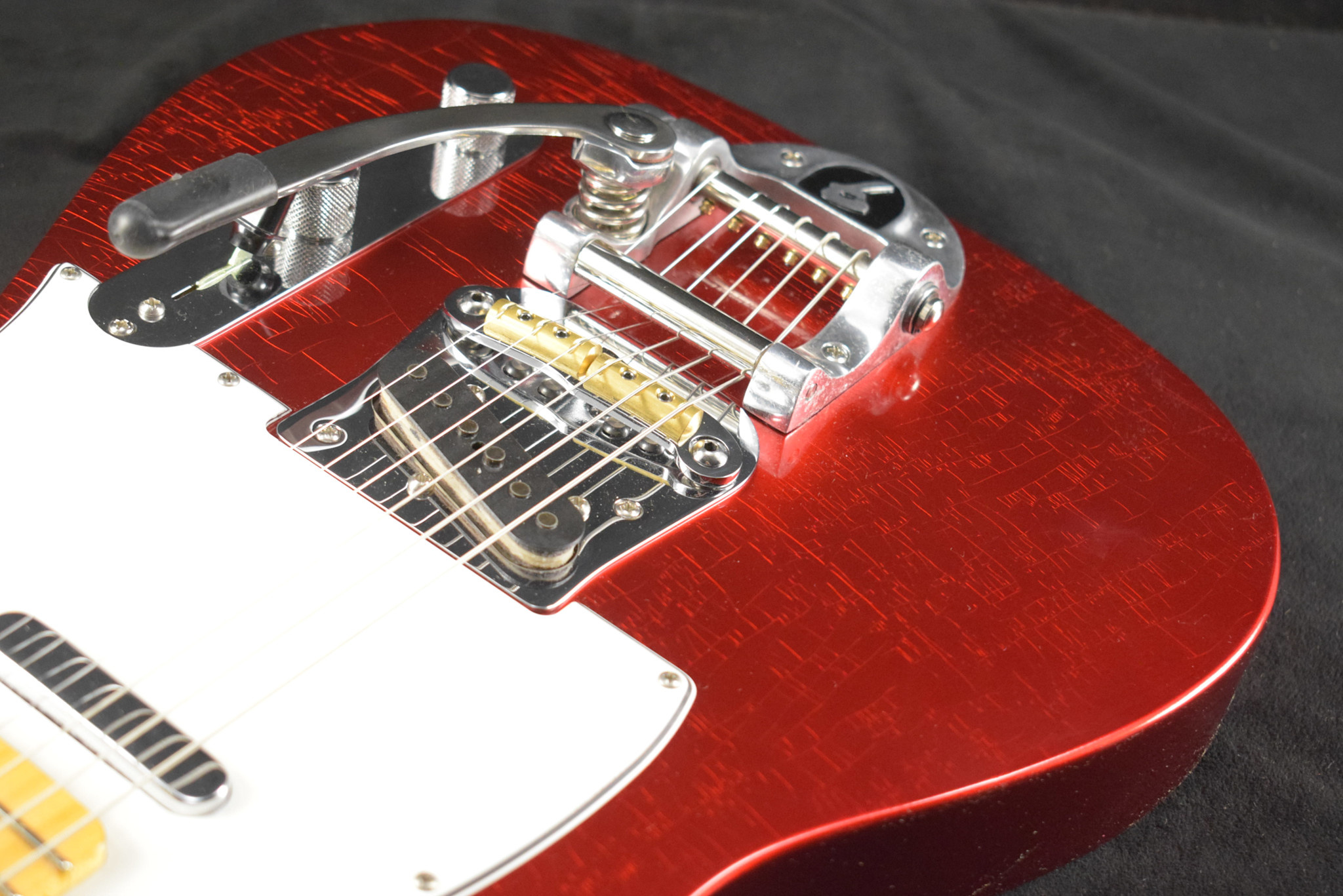 Fender Fender 1967 Telecaster Bigsby DLX Closet Classic Candy Apple Red Maple Fingerboard