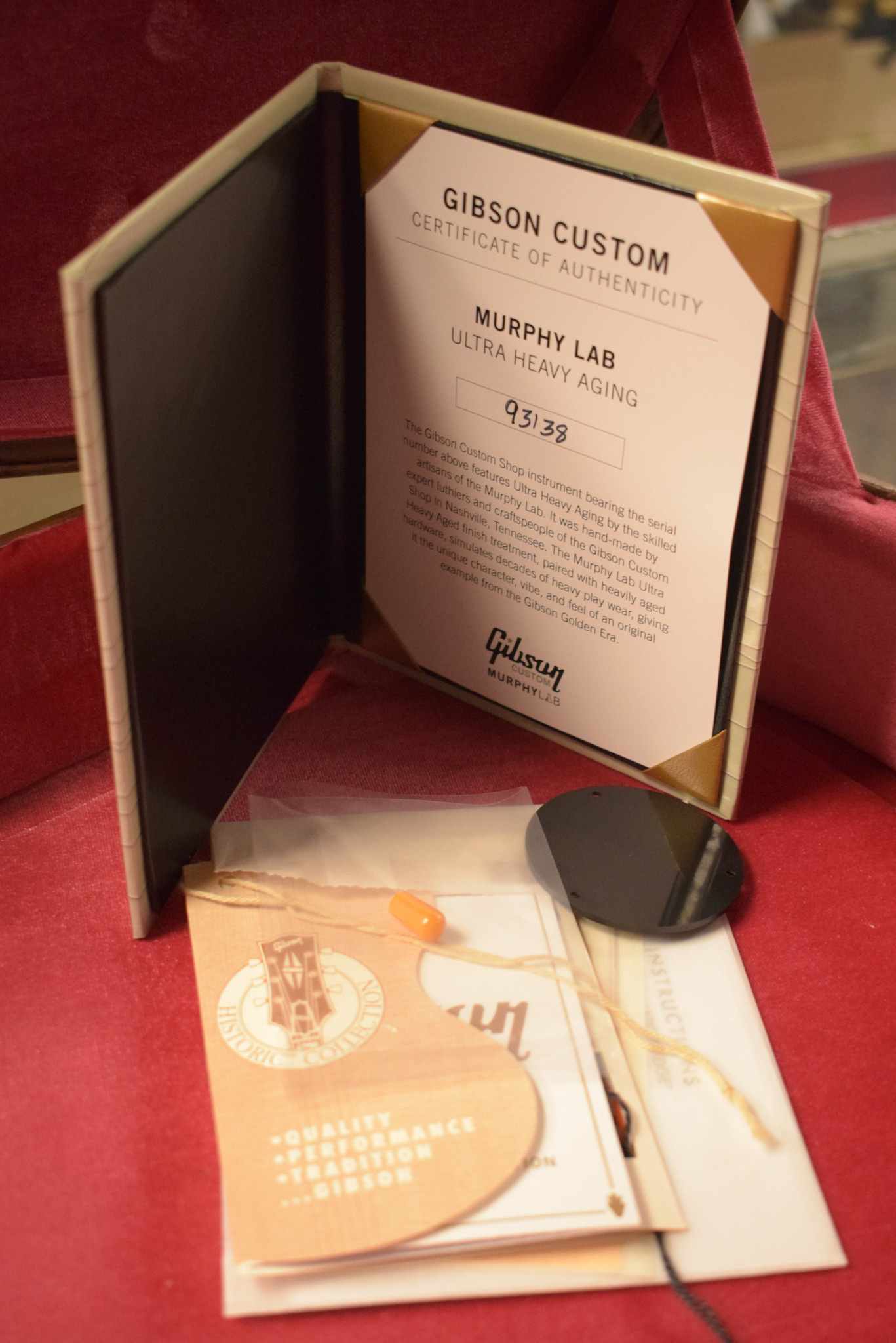 Gibson Gibson Murphy Lab '59 Les Paul Standard Tomato Soup Burst Heavy Aged Fuller's Exclusive