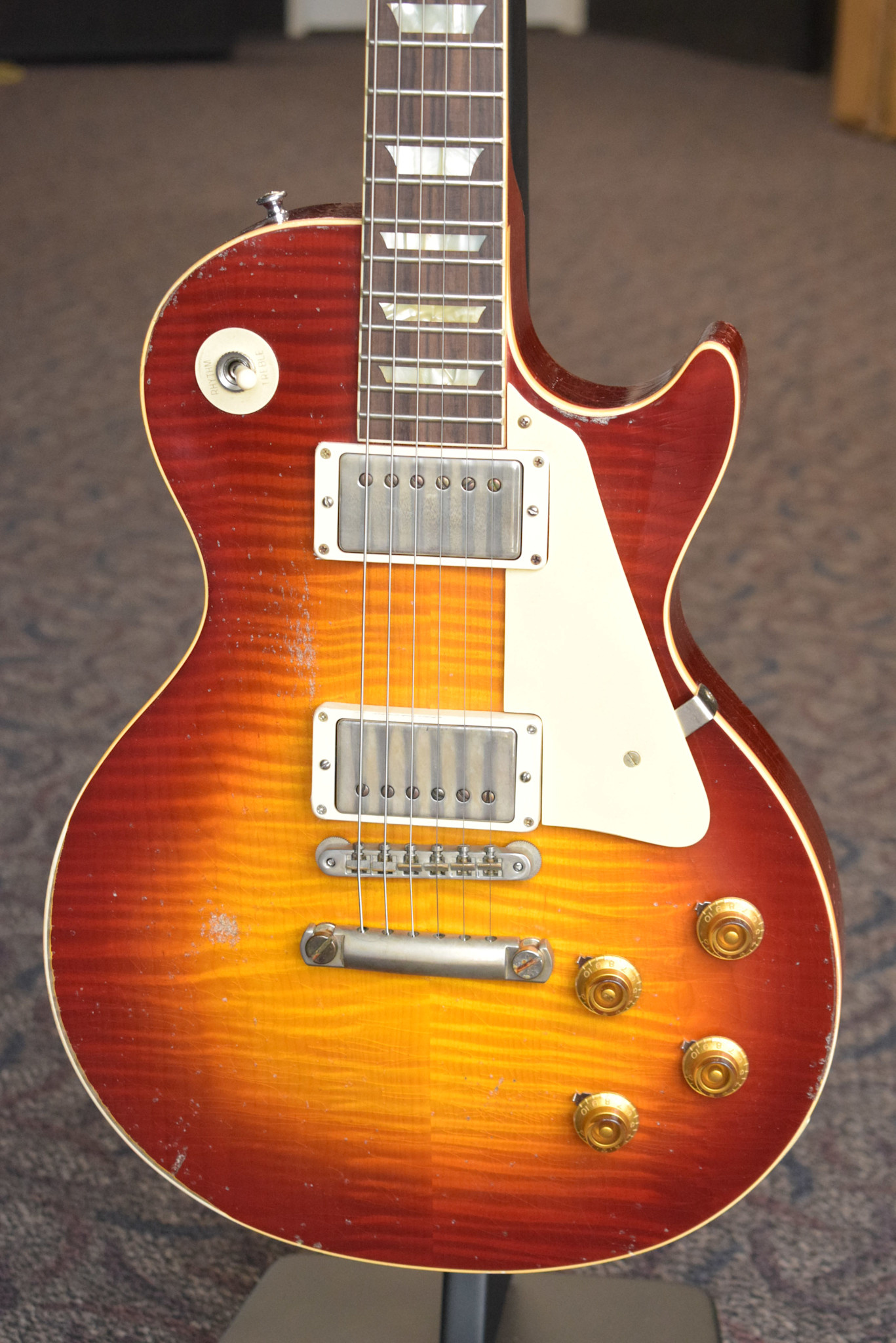 Gibson Gibson Murphy Lab '59 Les Paul Standard Tomato Soup Burst Heavy Aged Fuller's Exclusive
