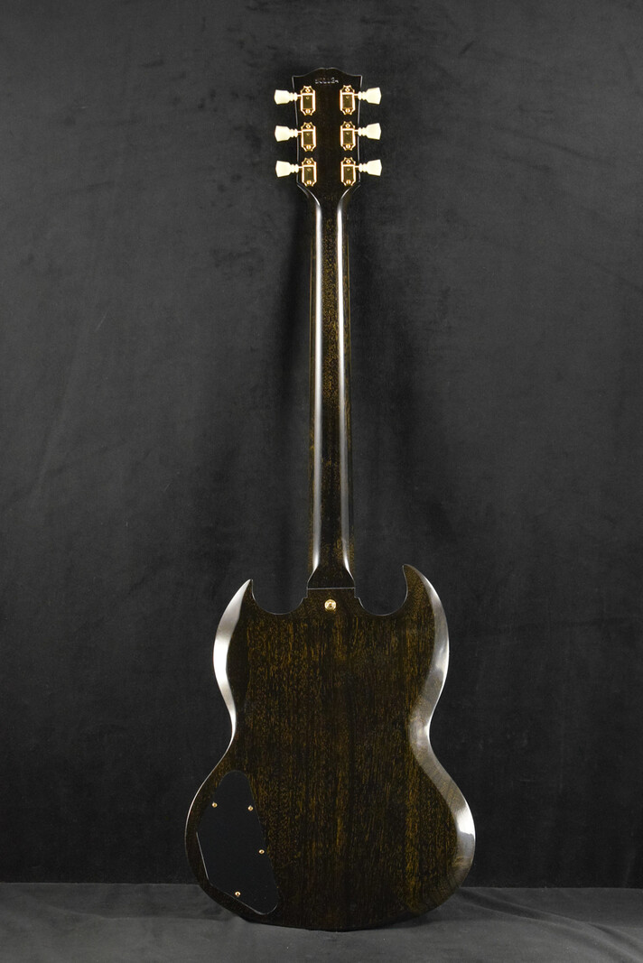 Gibson Gibson Custom Shop 1964 SG Standard TV Black Gold w/Maestro