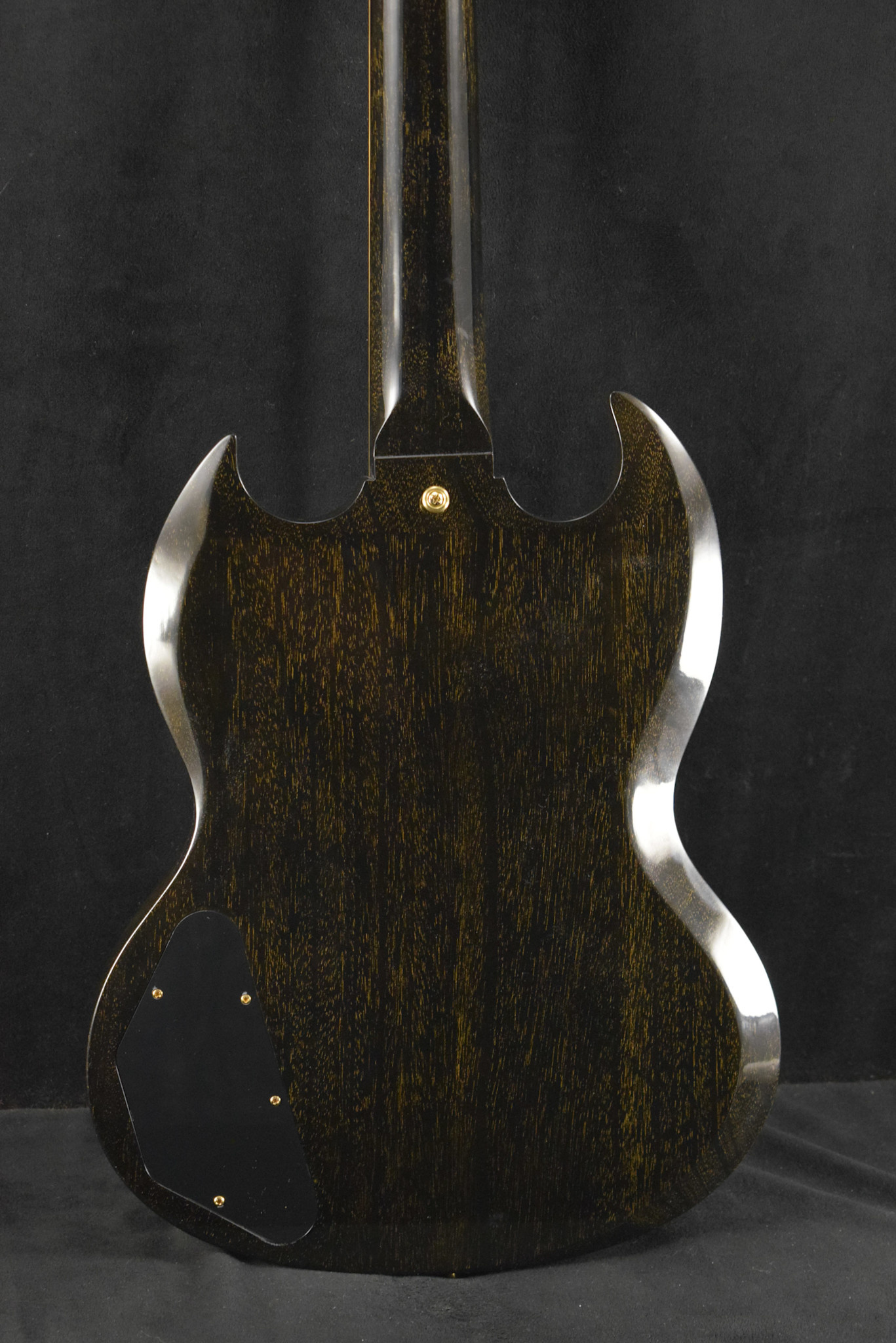 Gibson Gibson Custom Shop 1964 SG Standard TV Black Gold w/Maestro