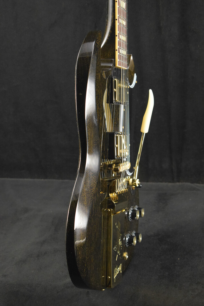 Gibson Gibson Custom Shop 1964 SG Standard TV Black Gold w/Maestro