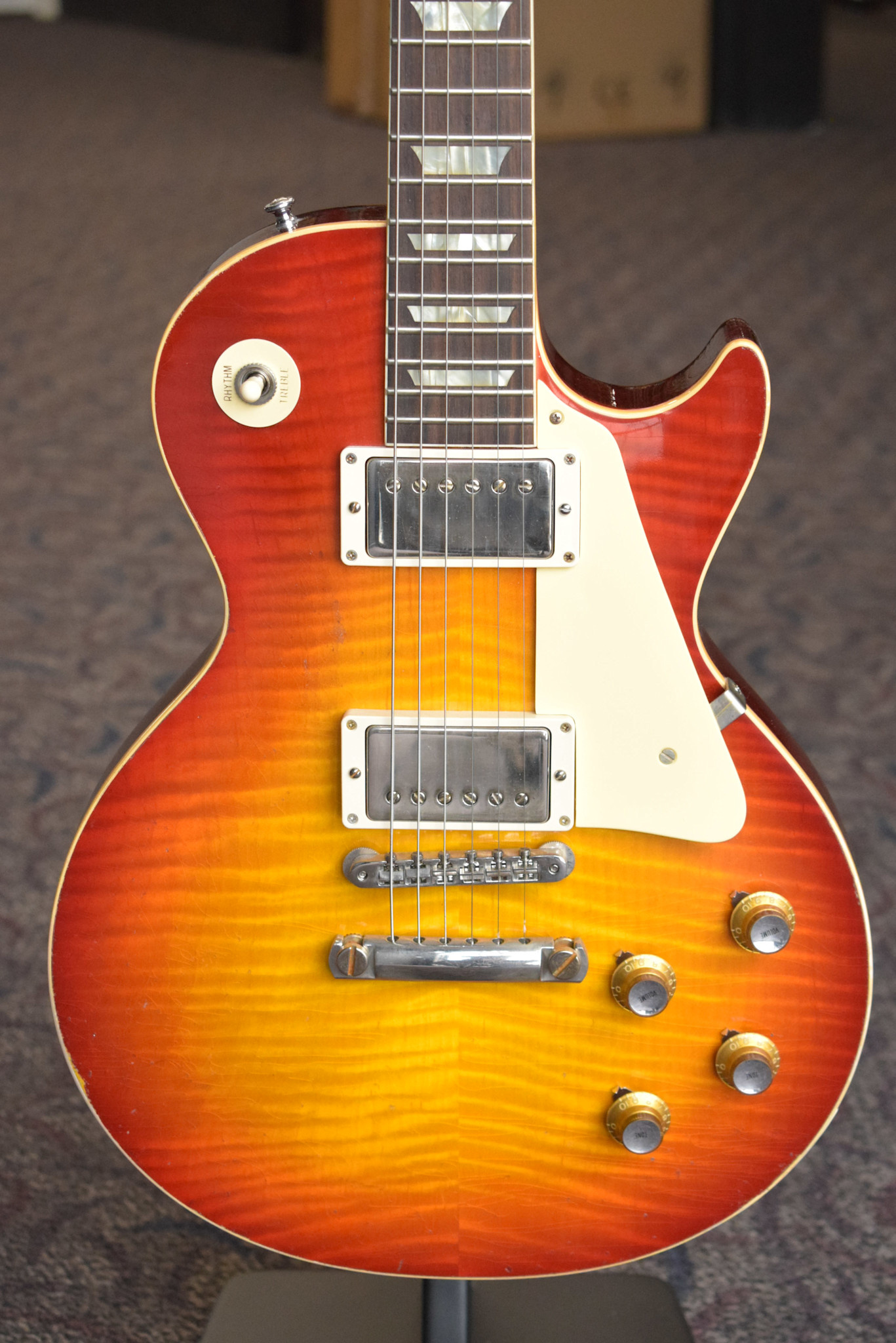 Gibson Gibson Murphy Lab 1960 Les Paul Standard Tomato Soup Burst Light Aged