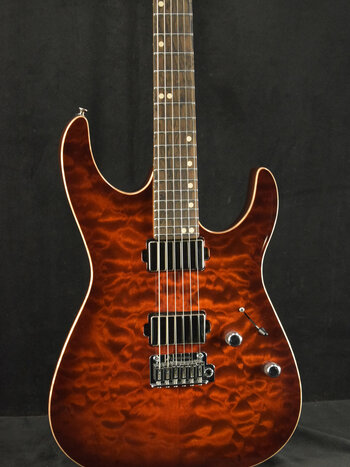 Tom Anderson Tom Anderson Angel Burnished Orange Burst with Binding