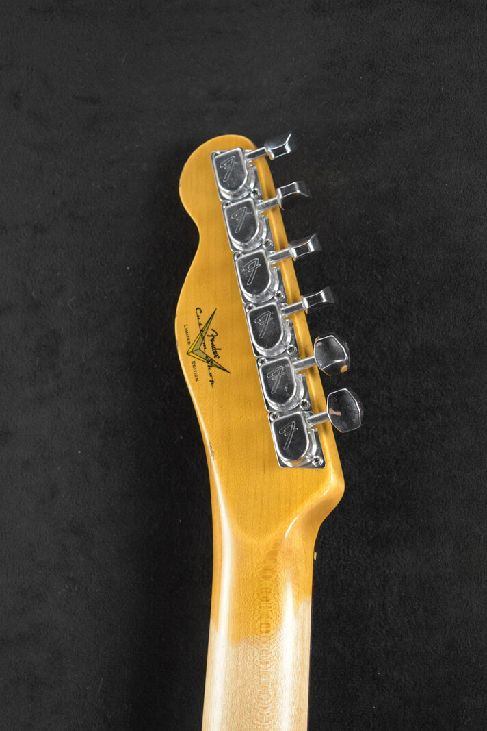 Fender Fender Limited Edition 1964 Bobbed Telecaster Thinline Relic Aged White Blonde 3A Rosewood Fingerboard