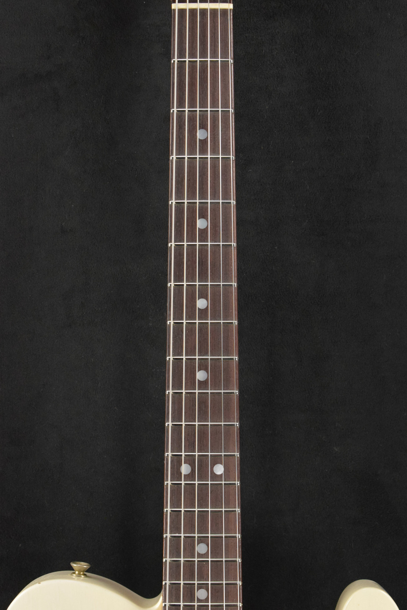 Fender Fender Limited Edition 1964 Bobbed Telecaster Thinline Relic Aged White Blonde 3A Rosewood Fingerboard