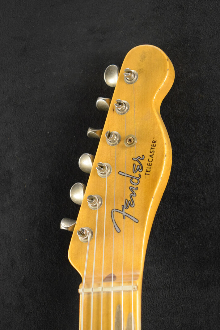 Fender Fender 1954 Telecaster Relic Aged Nocaster Blonde 1-Piece Rift Sawn Maple Neck Fingerboard