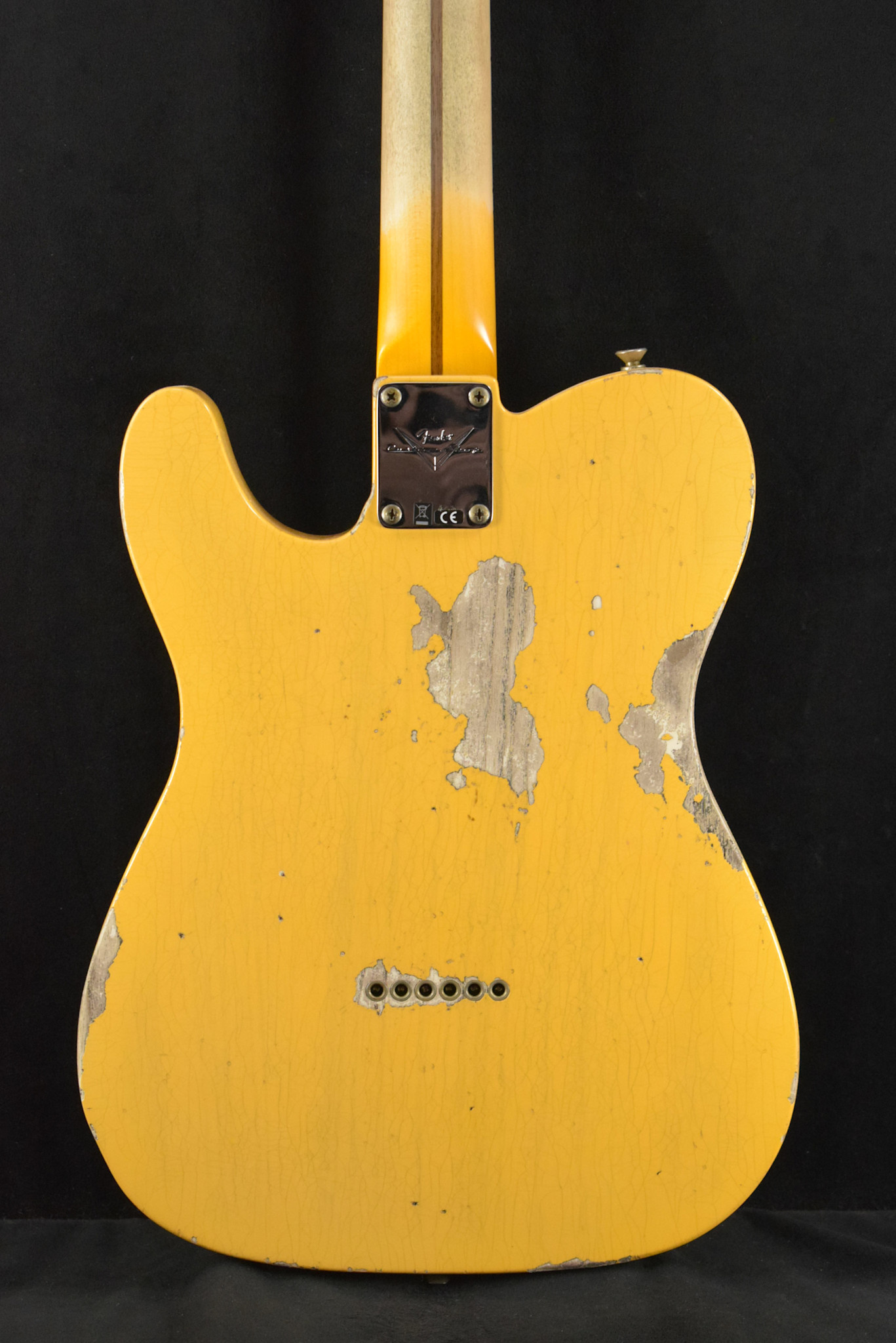 Fender Fender 1954 Telecaster Heavy Relic Faded Aged Nocaster Blonde 1-Piece Rift Sawn Maple Neck Fingerboard,