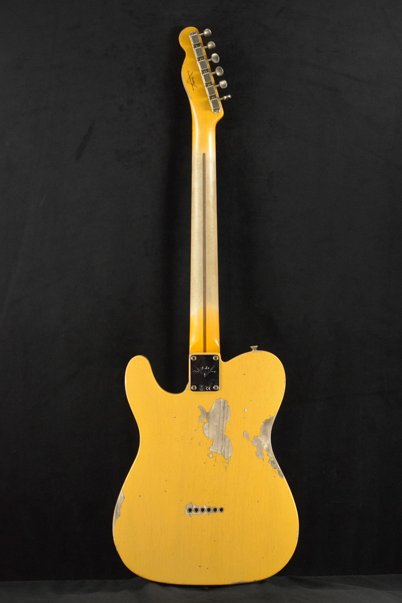Fender Fender 1954 Telecaster Heavy Relic Faded Aged Nocaster Blonde 1-Piece Rift Sawn Maple Neck Fingerboard,