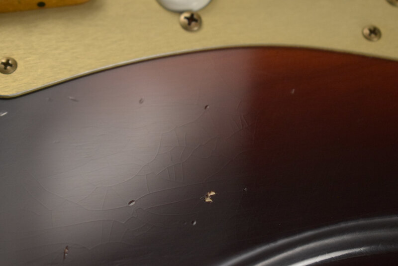 Fender Fender Limited Edition 1954 Roasted Stratocaster Journeyman Relic Wide-Fade Chocolate 2-Color Sunburst 1-Piece Roasted Quarterswan Maple Neck