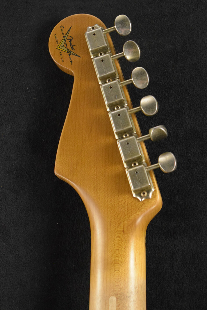 Fender Fender Limited Edition 1954 Roasted Stratocaster Journeyman Relic Wide-Fade Chocolate 2-Color Sunburst 1-Piece Roasted Quarterswan Maple Neck