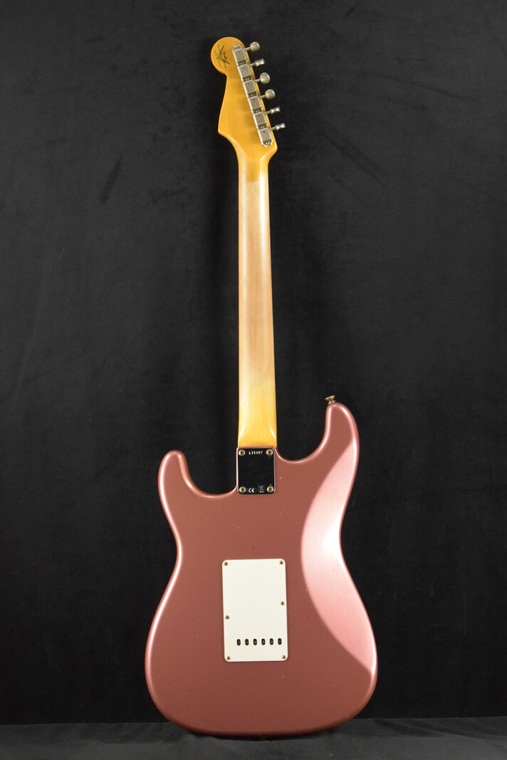 Fender Fender Limited Edition Fat '64 Stratocaster Journeyman Relic Aged Burgundy Mist Metallic 3A Rosewood Fingerboard