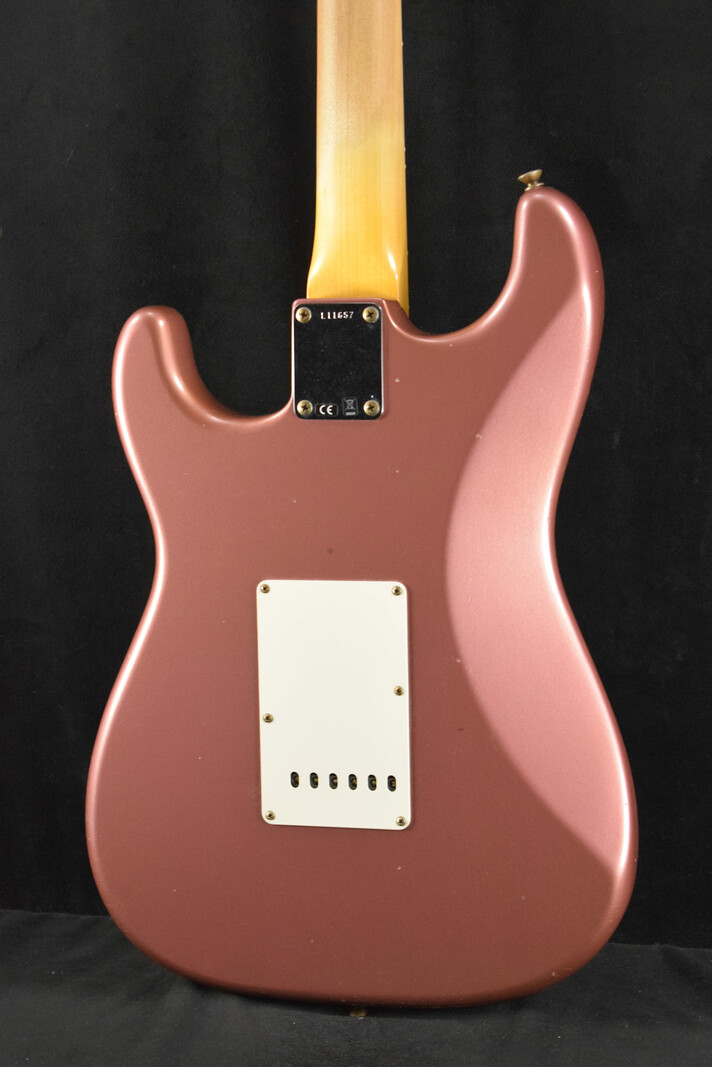 Fender Fender Limited Edition Fat '64 Stratocaster Journeyman Relic Aged Burgundy Mist Metallic 3A Rosewood Fingerboard