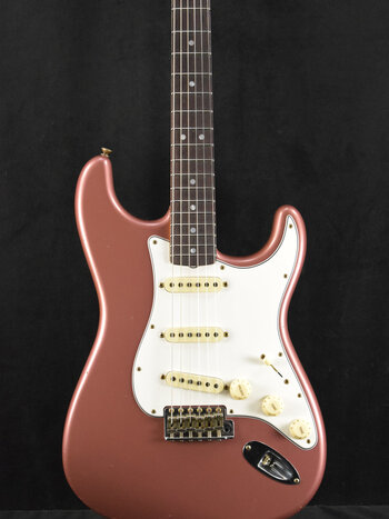 Fender Fender Limited Edition Fat '64 Stratocaster Journeyman Relic Aged Burgundy Mist Metallic 3A Rosewood Fingerboard