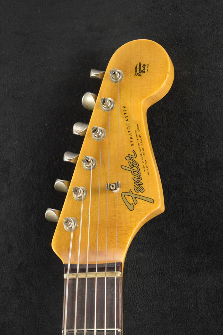 Fender Fender Limited Edition Fat '64 Stratocaster Journeyman Relic Aged Burgundy Mist Metallic 3A Rosewood Fingerboard