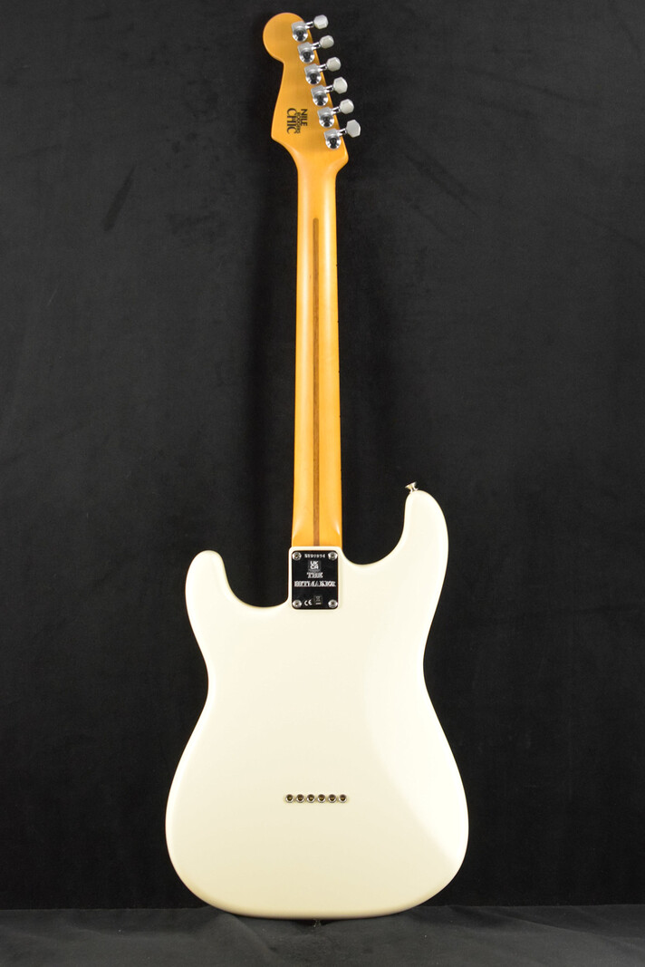Fender Fender Nile Rodgers Hitmaker Stratocaster Olympic White Maple Fingerboard