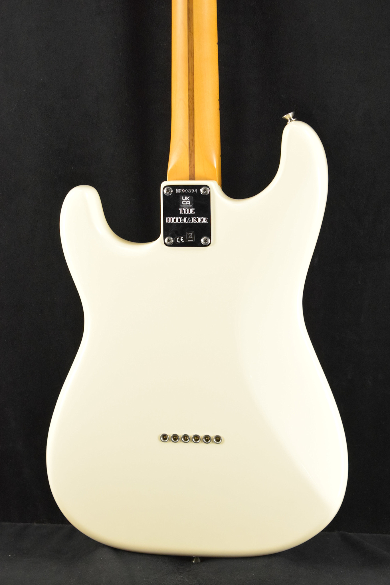 Fender Fender Nile Rodgers Hitmaker Stratocaster Olympic White Maple Fingerboard