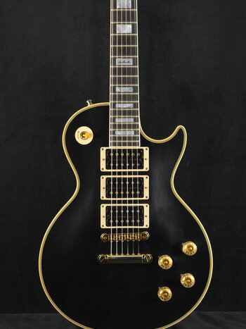 Gibson Gibson Custom Shop Peter Frampton "Phenix" Inspired Les Paul Custom Ebony