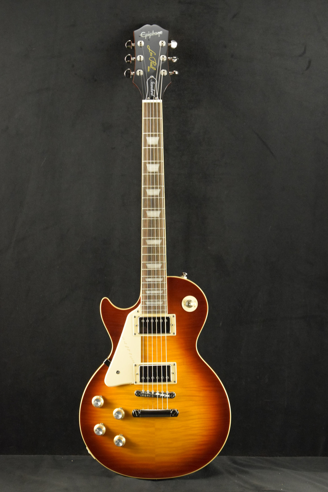 Epiphone Epiphone Les Paul Standard 60s Figured Top Left-Handed Iced Tea Burst w/Gig Bag
