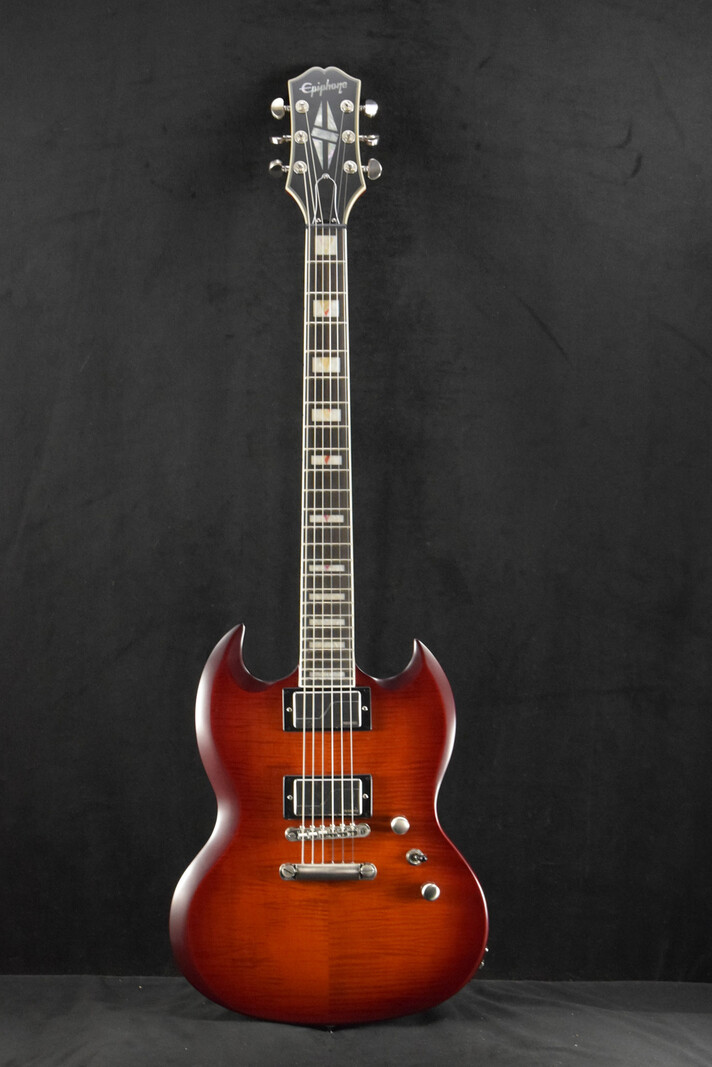Epiphone Epiphone SG Prophecy Aged Bengal Tiger Burst w/Gig Bag