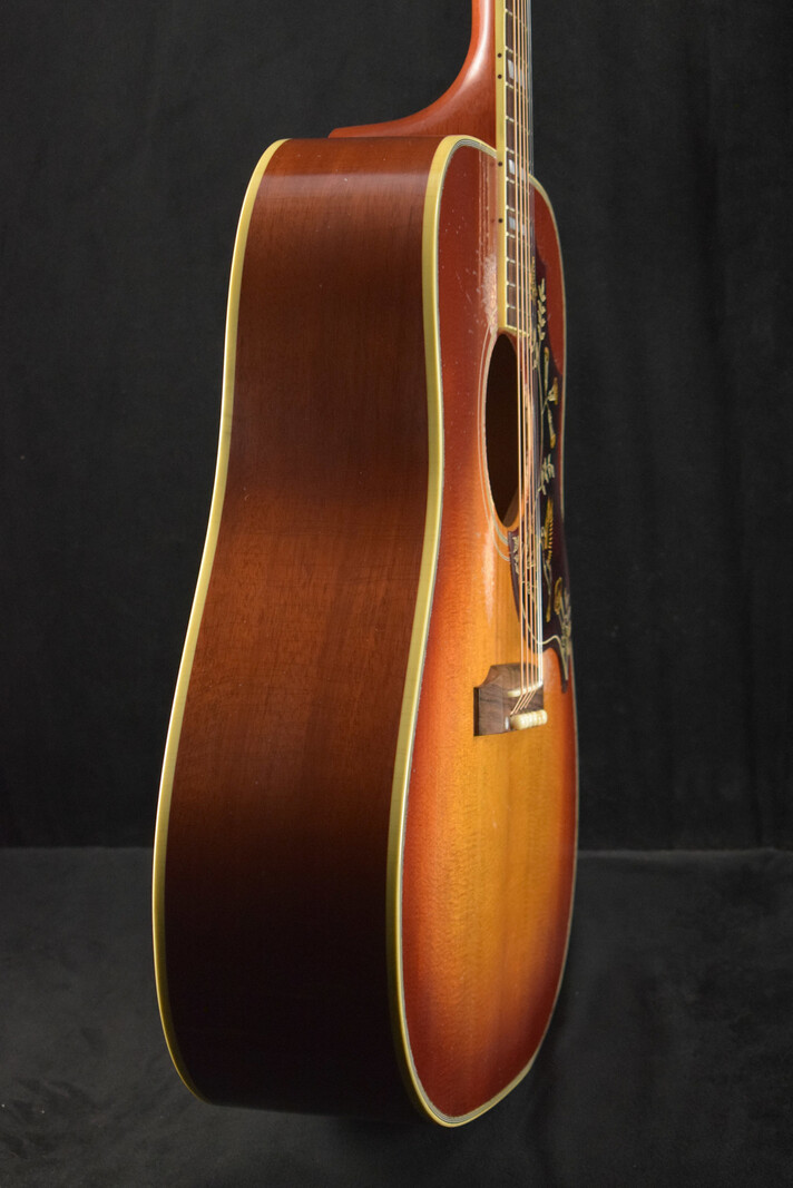 Gibson Gibson Murphy Lab 1960 Hummingbird Fixed Bridge Heritage Cherry Sunburst Heavy Aged