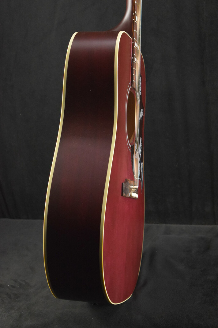 Gibson Gibson Hummingbird Special Satin Wine Red