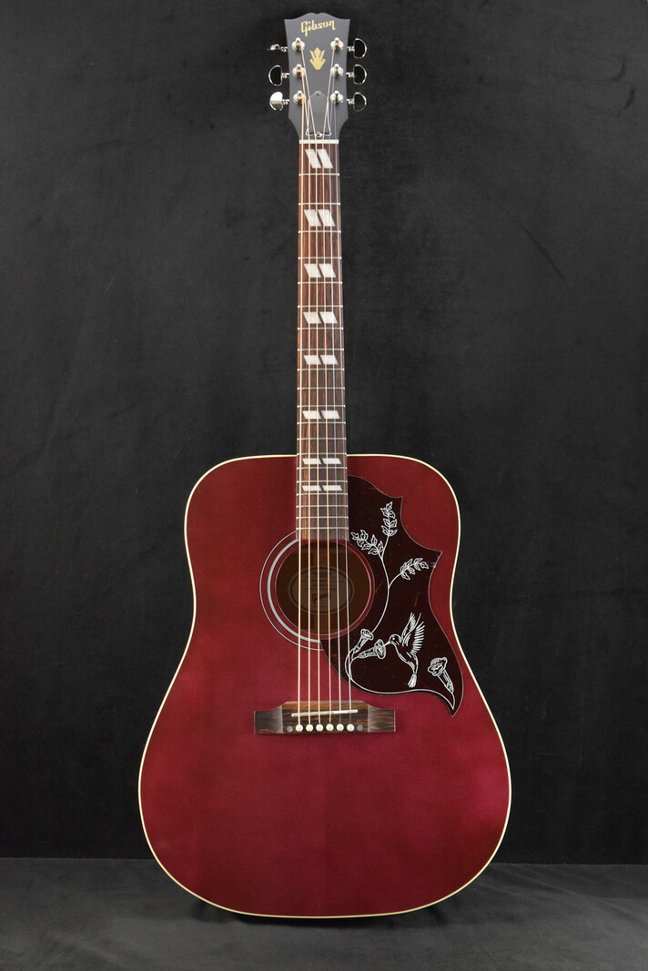 Gibson Gibson Hummingbird Special Satin Wine Red