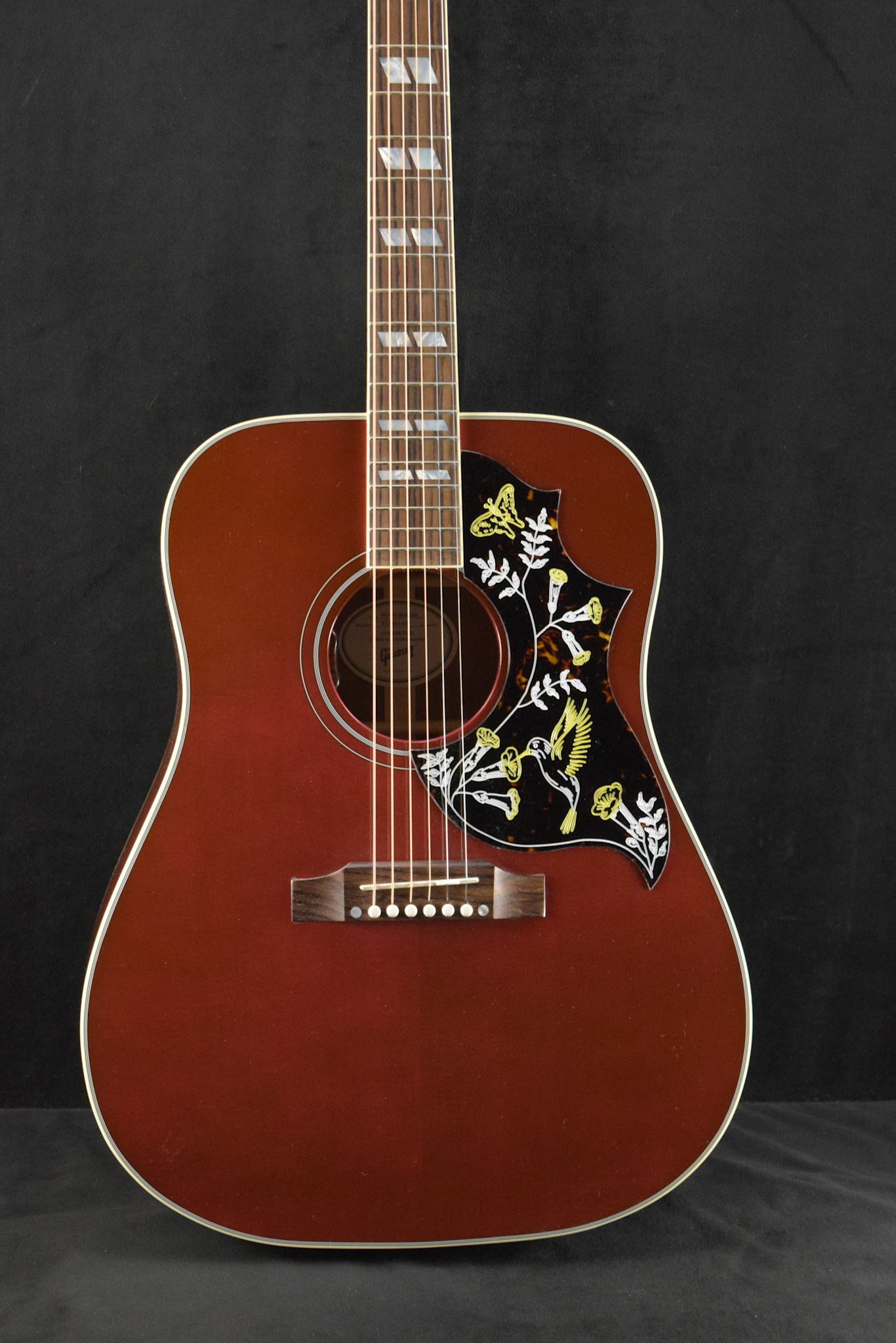 Gibson Gibson Hummingbird Standard Wine Red