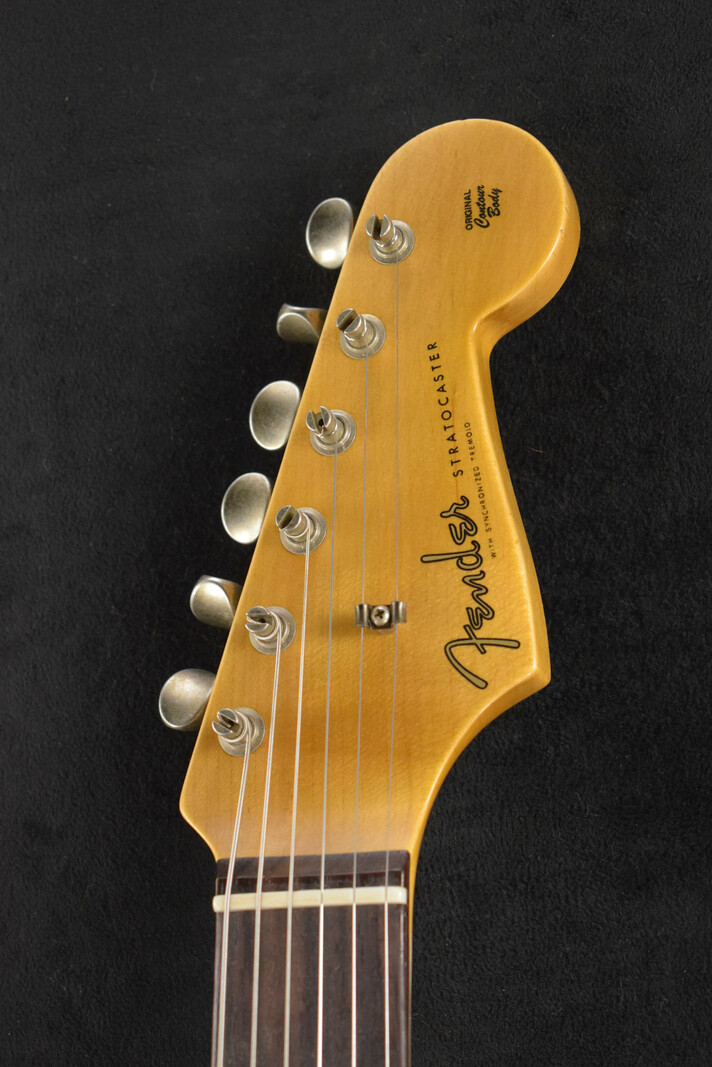 Fender Fender 1959 Stratocaster Journeyman Relic Super Faded Aged Sonic Blue 3A Rosewood Fingerboard