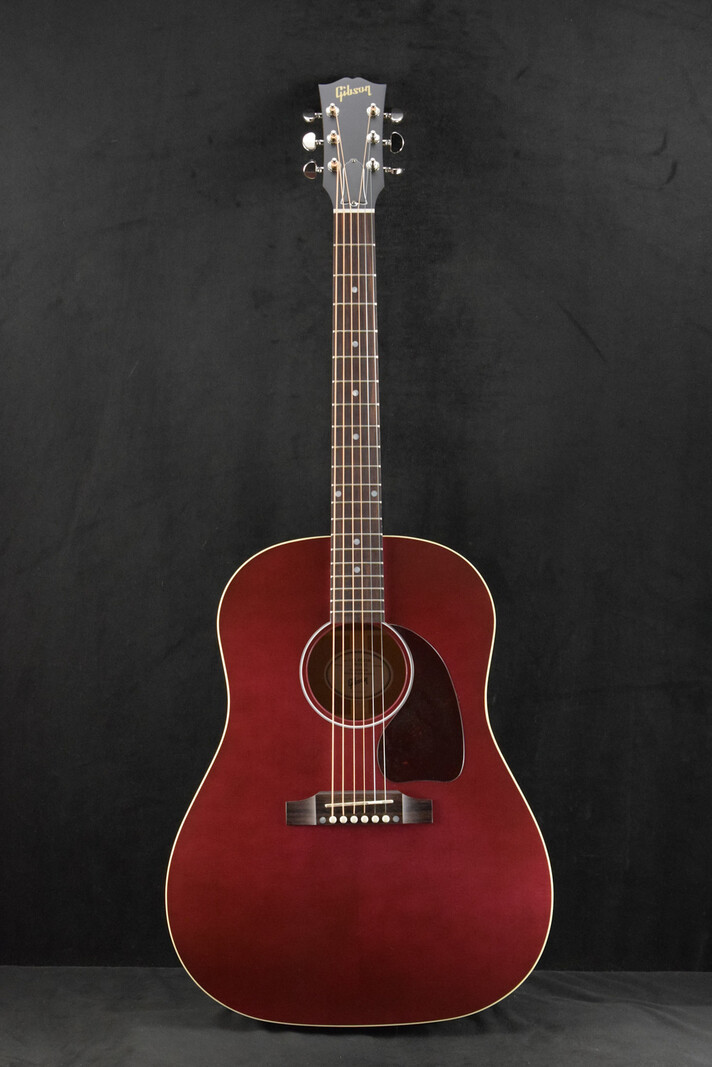 Gibson Gibson Modern J-45 Special Satin Wine Red w/Premium Soft Shell Case