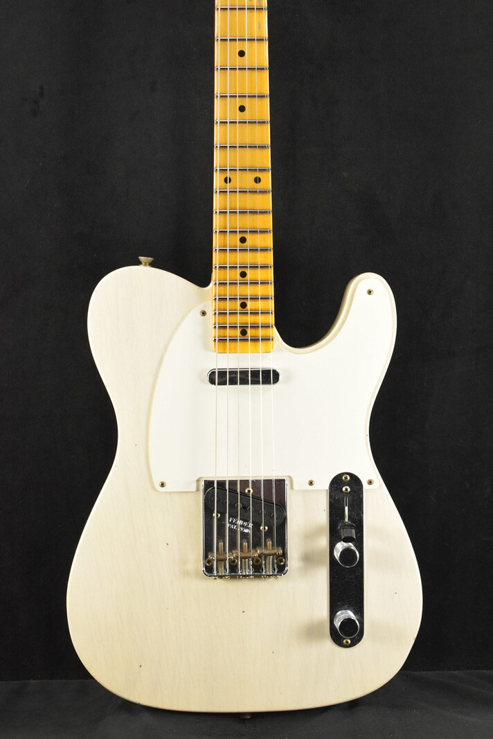 Fender Fender 1959 Telecaster Journeyman Relic Aged White Blonde 1-Piece Rift Sawn Maple Neck Fingerboard