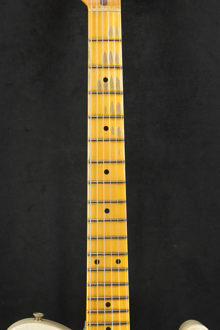 Fender Fender 1959 Telecaster Journeyman Relic Aged White Blonde 1-Piece Rift Sawn Maple Neck Fingerboard
