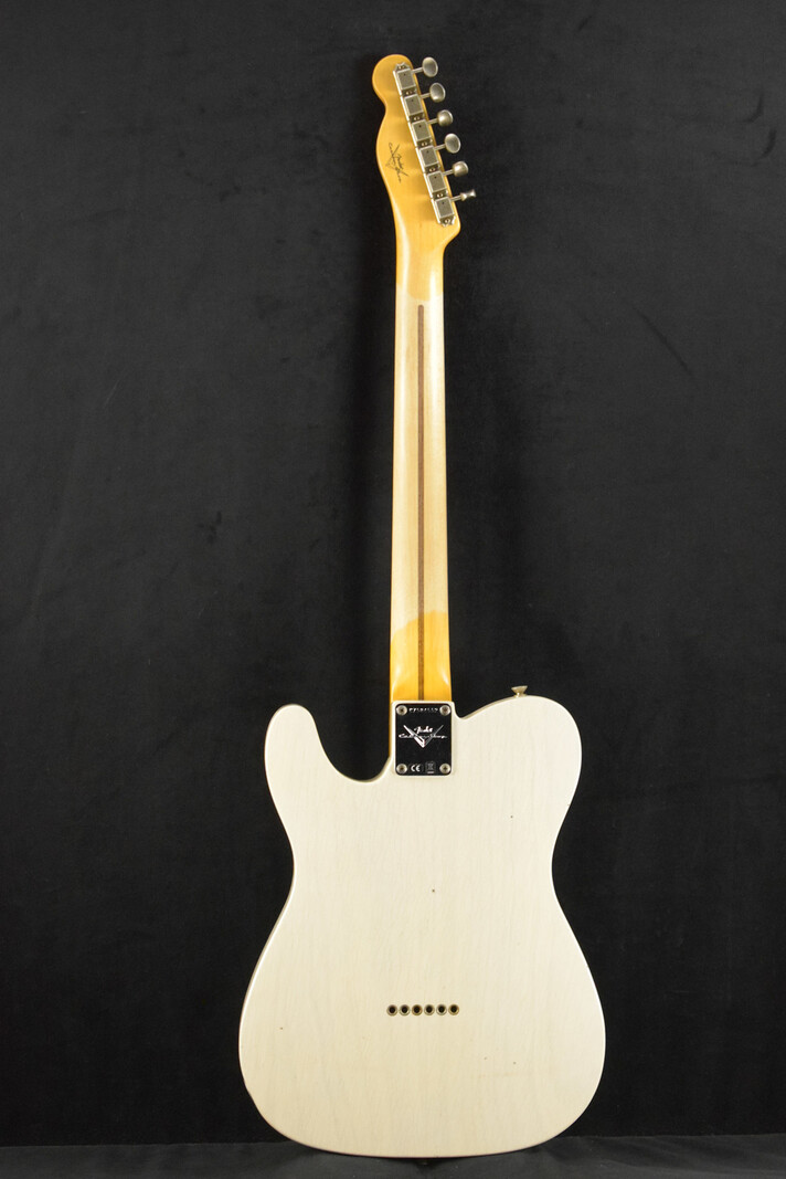 Fender Fender 1959 Telecaster Journeyman Relic Aged White Blonde 1-Piece Rift Sawn Maple Neck Fingerboard