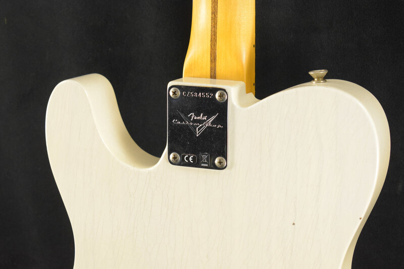 Fender Fender 1959 Telecaster Journeyman Relic Aged White Blonde 1-Piece Rift Sawn Maple Neck Fingerboard