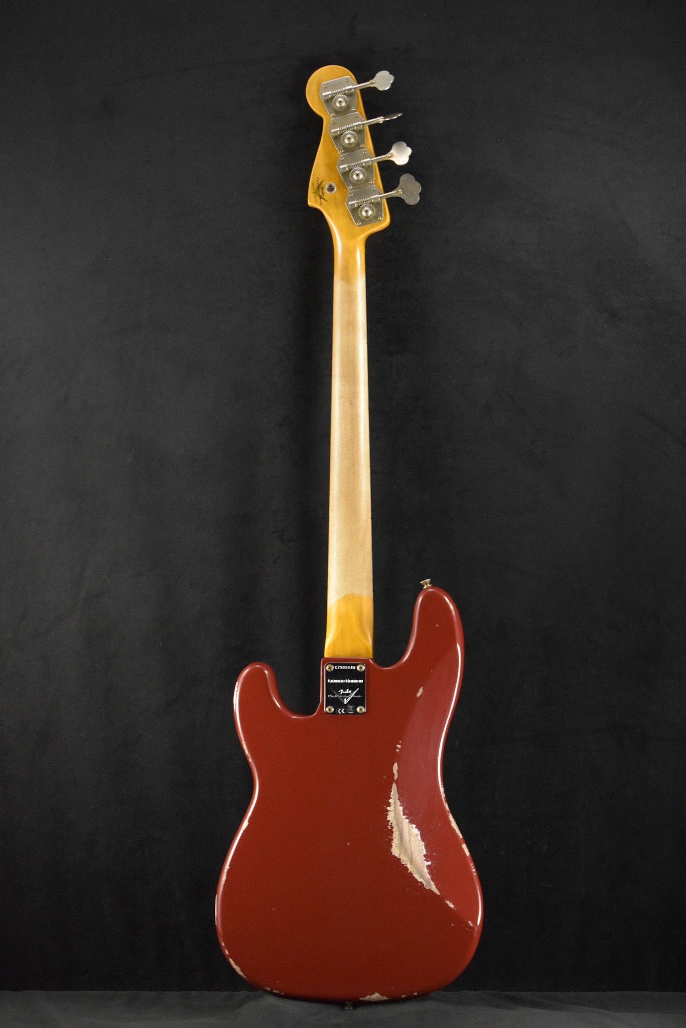 Fender Fender Limited Edition P-Jazz Bass Relic Aged Cimarron Red 1-Piece Quartersawn Maple Neck Fingerboard