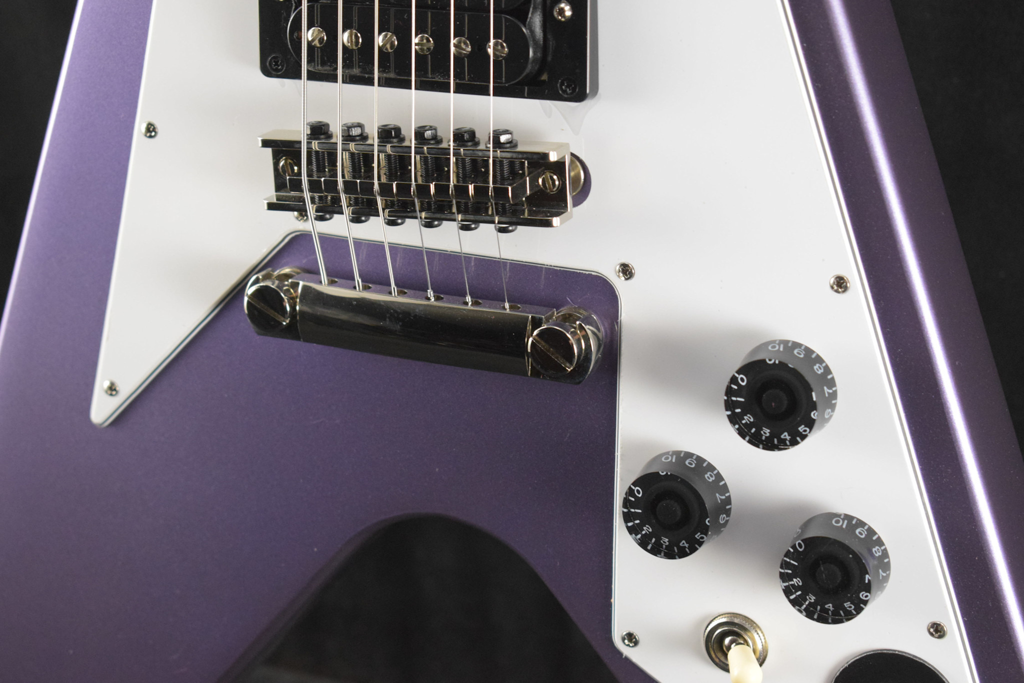 Epiphone Epiphone Kirk Hammett 1979 Flying V Purple Metallic