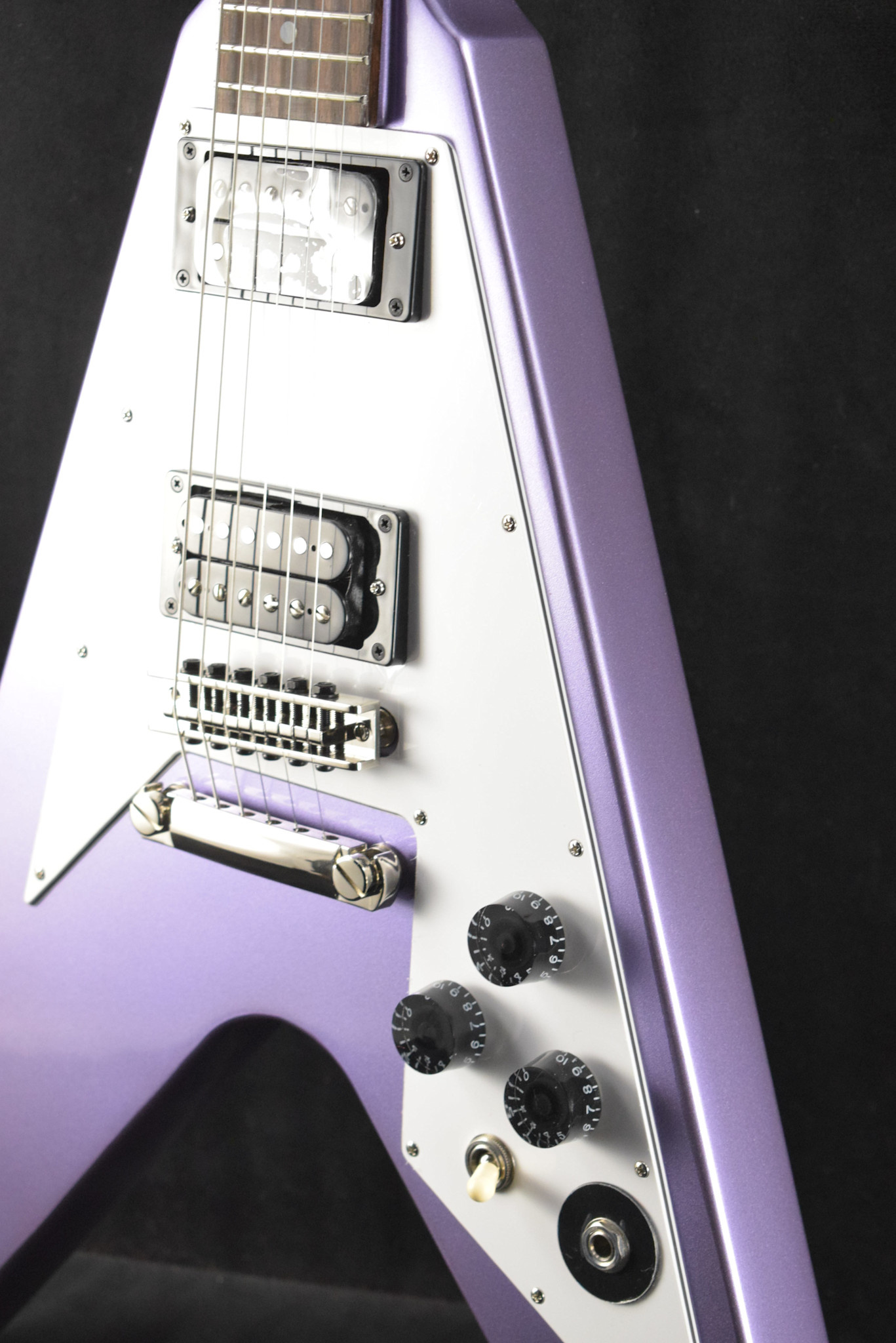 Epiphone Epiphone Kirk Hammett 1979 Flying V Purple Metallic