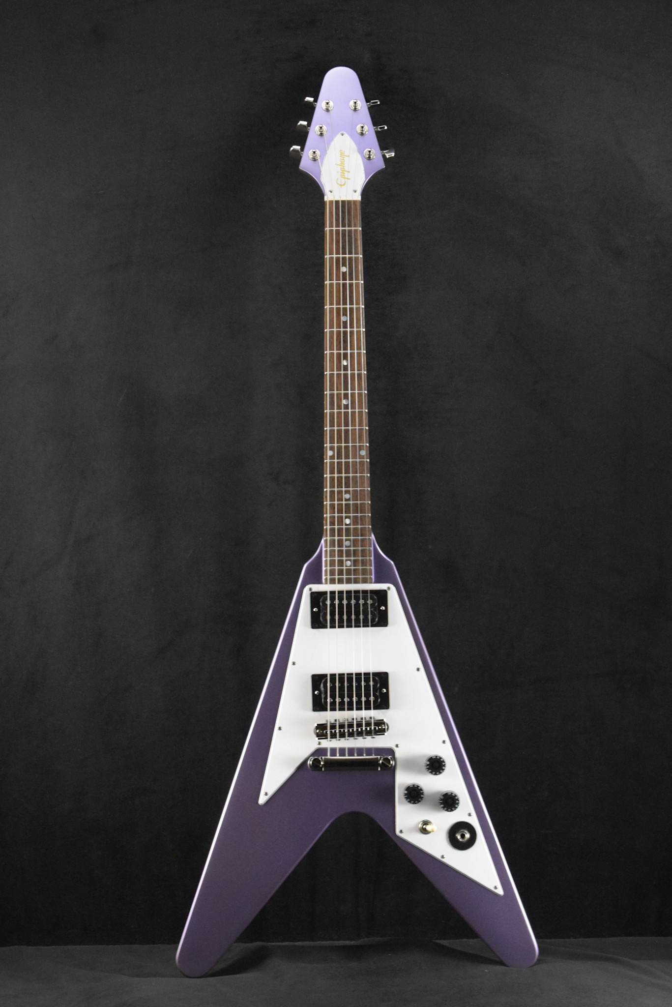 Epiphone Epiphone Kirk Hammett 1979 Flying V Purple Metallic